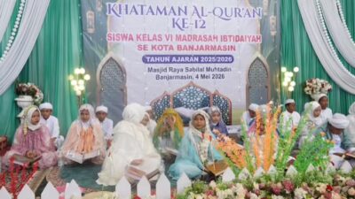 Pemko Banjarmasin Dorong Pendidikan Spiritual Melalui Khataman Al-Qur’an