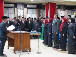 21 Pejabat Dilantik, Yamin: Jangan Nyaman di Zona Lawas!