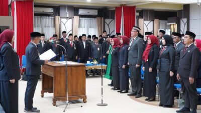 21 Pejabat Dilantik, Yamin: Jangan Nyaman di Zona Lawas!