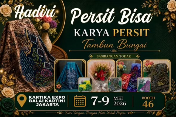 Persit KCK PD XXII/Tambun Bungai Tampilkan Sasirangan Todak di Kartika Expo 2026