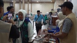 301 Jamaah Calon Haji Kotabaru Tiba di Asrama Haji Embarkasi Banjarmasin