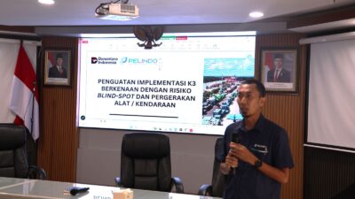 Cegah Kecelakaan Kerja, Pelindo Kalimantan Fokus Tekan Risiko Blind Spot Alat Berat