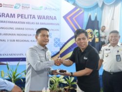 Pelindo Regional 3 Kalimantan Gelar Program Pelita Warna,  Latih 120 Warga Binaan Lapas Banjarmasin