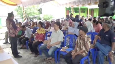Gusti Yasni Iqbal Ajak Warga Pilah Ratik Matan Rumah Tangga