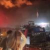 Kebakaran Besar Jelang Fajar, Delapan Rumah wan Ruang Kelas MTs Ludes Terbakar
