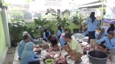 22 Tahun Kada Putus! Keluarga Besar Almarhumah Hj Nurjanah Jaga Tradisi Kurban wan Silaturahmi