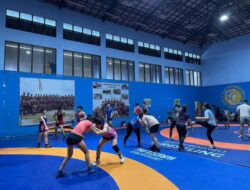 UPI Wrestling Invitation Jadi Ajang Pembuktian Atlet Gulat Kalsel Menuju Kompetisi Nasional
