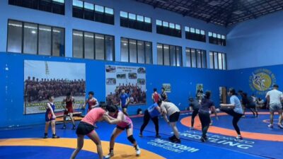 UPI Wrestling Invitation Jadi Ajang Pembuktian Atlet Gulat Kalsel Menuju Kompetisi Nasional