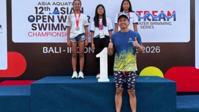 Keren! Dua Srikandi Renang Kalsel Taklukkan Ombak Bali, Bawa Pulang Dua Medali