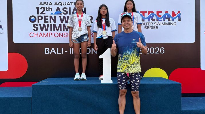 Keren! Dua Srikandi Renang Kalsel Taklukkan Ombak Bali, Bawa Pulang Dua Medali