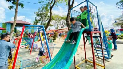 Bayar Rp5 Ribu, Pengunjung Taman Jahri Saleh Banjarmasin Dijanjikan Lebih Menarik