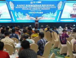 Ichrom Muftezar Hadiri Rakor Evaluasi 10 Program Prioritas Presiden di Banjarbaru