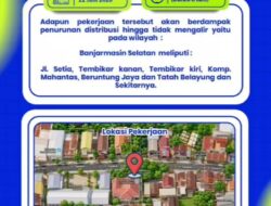 Catat! Banyu Berpotensi Mati di Sejumlah Kawasan Banjarmasin Selatan Malam Ini