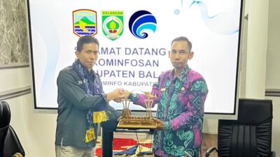Diskominfosan Balangan Pelajari Strategi Publikasi Pemerintah Daerah di Diskominfo Kotabaru