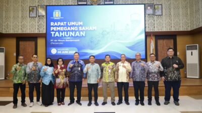 Wali Kota Pimpin RUPS PAM Bandarmasih, Dorong Optimalisasi Layanan Banyu Barasih