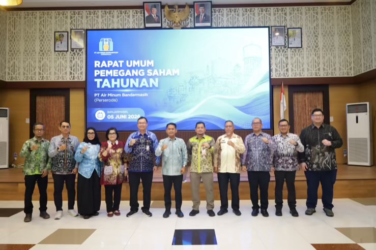 Wali Kota Pimpin RUPS PAM Bandarmasih, Dorong Optimalisasi Layanan Banyu Barasih