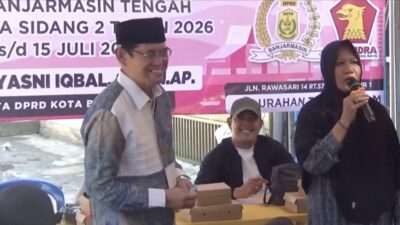 Warga Rawasari Usulkan Pengadaan Bak Ratik Rumah Tangga wayah Reses DPRD Banjarmasin Warga Rawasari Usulkan Pengadaan Bak Ratik Rumah Tangga wayah Reses DPRD Banjarmasin