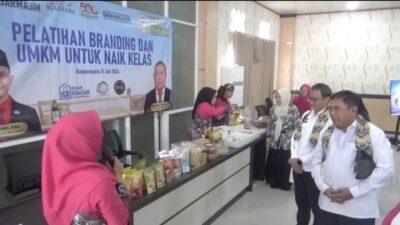 Produk Bagus Aja Kada Cukup, UMKM Banjarmasin Dibekali Jurus Branding