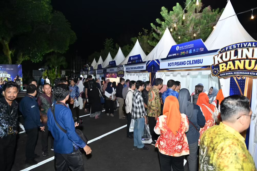 Bank Indonesia Kalsel Sukses Gelar Festival Kuliner Banua, UMKM wan QRIS Jadi Bintang Utama