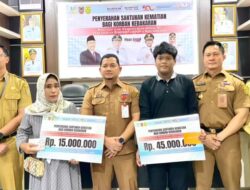 Kabar Mengharukan! Ahli Waris Korban Kebakaran di Banjarmasin Terima Santunan Rp60 Juta Matan Kemensos