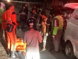 Sedang Menyapu Jalan Demi Keluarga, Petugas Kebersihan  Malah Ditabrak wan Ditinggalkan