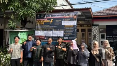 LBH Borneo Nusantara resmi membuka Posko Pengaduan Pemadaman Listrik di Kalimantan Selatan wan Kalimantan Tengah