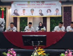 PGRI Banjarmasin Bahas Masa Depan Guru, Kesejahteraan Honorer Masuk Prioritas