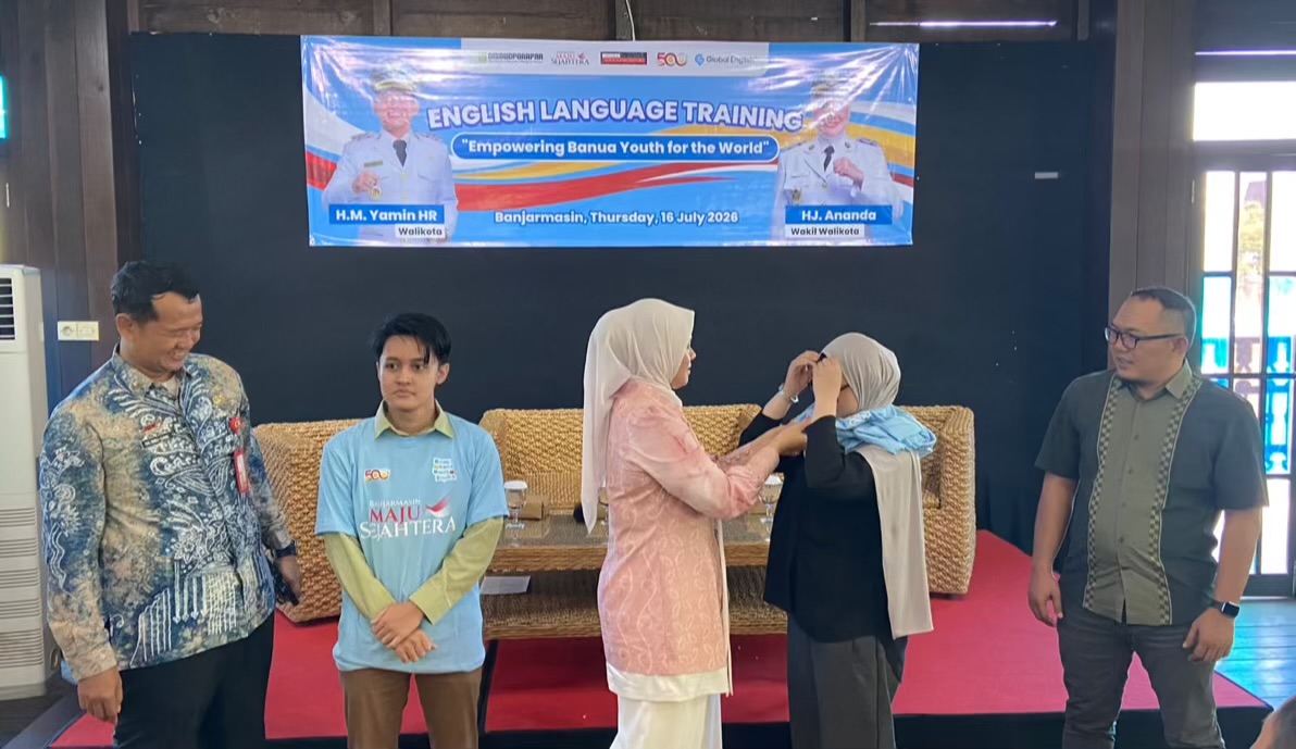 Siapkan Generasi Mendunia, Pemko Banjarmasin Gelar English Language Training Siapkan Generasi Mendunia, Pemko Banjarmasin Gelar English Language Training