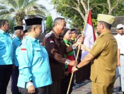 Jelang HUT RI ke-81, Pemko Banjarmasin Tebar Semangat Merah Putih ke Warga