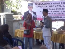 Reses DPRD Banjarmasin, Warga Rawasari 14 Usulkan Perbaikan Jalan wan Jumbatan