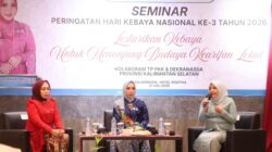 Hari Kebaya Nasional Jadi Momentum Perkuat Pelestarian Kebaya wan Sasirangan di Kalsel Hari Kebaya Nasional Jadi Momentum Perkuat Pelestarian Kebaya wan Sasirangan di Kalsel