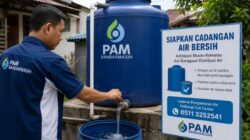 Musim Kemarau, PAM Bandarmasih Imbau Pelanggan Siapkan Cadangan Banyu Barasih Musim Kemarau, PAM Bandarmasih Imbau Pelanggan Siapkan Cadangan Banyu Barasih