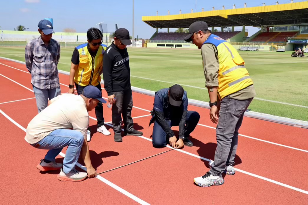 Lintasan Atletik Stadion 17 Mei Banjarmasin Rampung, Siap Dukung Pembinaan Atlet