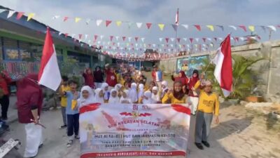 HUT RI di SDN Kelayan Selatan 1 Banjarmasin Jadi Ajang Guru wan Murid Makin Kompak