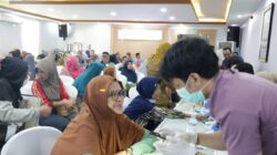 Kada Sekedar Perayaan, Pelindo Isi HUT RI dengan Pemeriksaan Kesehatan 100 Lansia di Banjarmasin