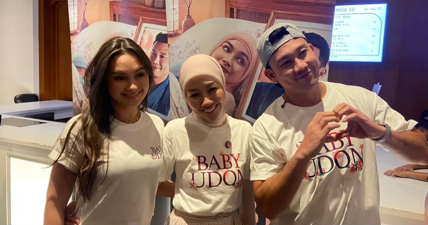 Kisah Cinta wan Perjuangan di Balik Baby Udon, Denny Sumargo hingga Caitlin Halderman Sapa Banjarmasin