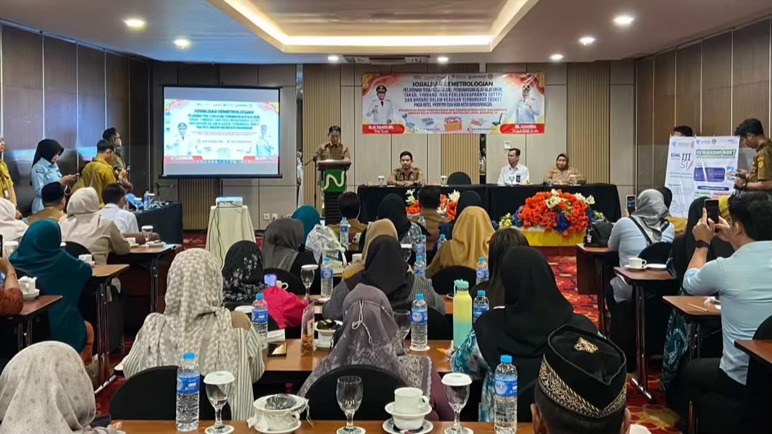 40 Ribu Lebih UTTP Ditera Ulang, Pemko Banjarmasin Perkuat Perlindungan Konsumen 40 Ribu Lebih UTTP Ditera Ulang, Pemko Banjarmasin Perkuat Perlindungan Konsumen
