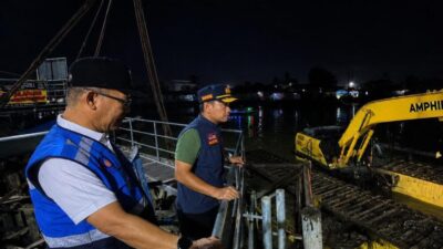 Intake Sungai Bilu Dikeruk, Pemko wan PTAM Bandarmasih Perkuat Ketersediaan Banyu Baku