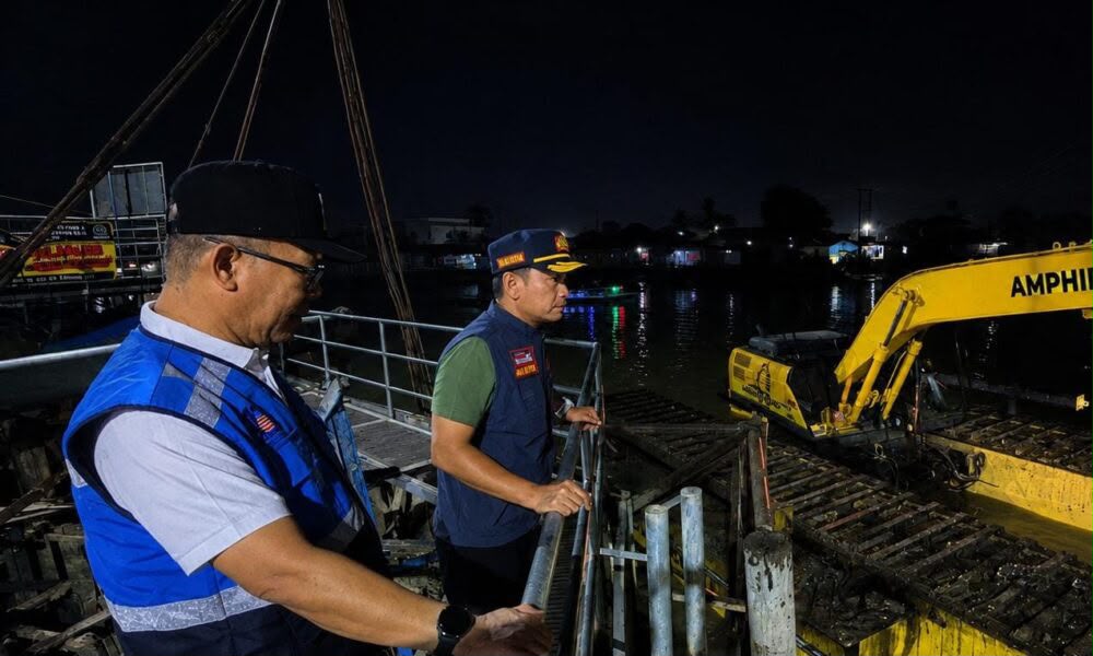 Intake Sungai Bilu Dikeruk, Pemko wan PTAM Bandarmasih Perkuat Ketersediaan Banyu Baku Intake Sungai Bilu Dikeruk, Pemko wan PTAM Bandarmasih Perkuat Ketersediaan Banyu Baku