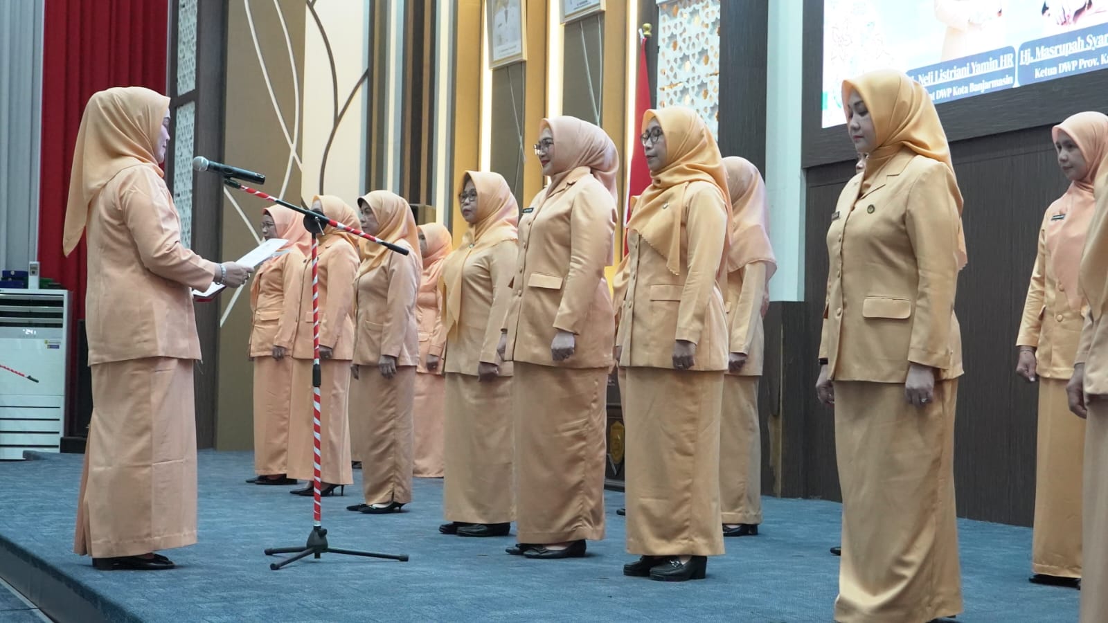 Ketua DWP Provinsi Kalimantan Selatan Kukuhkan DWP Banjarmasin, Fokus Program pada Pendidikan, Ekonomi, wan Sosial