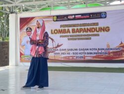 Lomba Bapandung Diikuti 1.200 Pelajar, Banjarmasin Bidik Rekor MURI