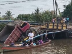 Jumbatan Sakaharang Runtuh, Pemko Banjarmasin Petakan Jalur Alternatif Mantuil