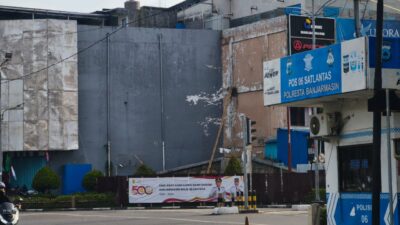 Monumen Gerbang Kota Dibongkar, Pemko Banjarmasin: Bukan Dihilangkan!