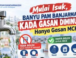 Intrusi Banyu Laut Makin Parah, Banyu PAM Bandarmasih Hanya Gasan MCK