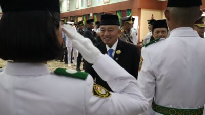 Paskibraka Kalsel 2026 Dikukuhkan, Gubernur Tekankan Disiplin wan Tanggung Jawab