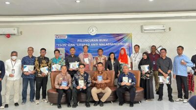 Ombudsman Kalsel Luncurkan Dua Buku wan Aplikasi Monitoring Kerja Sama