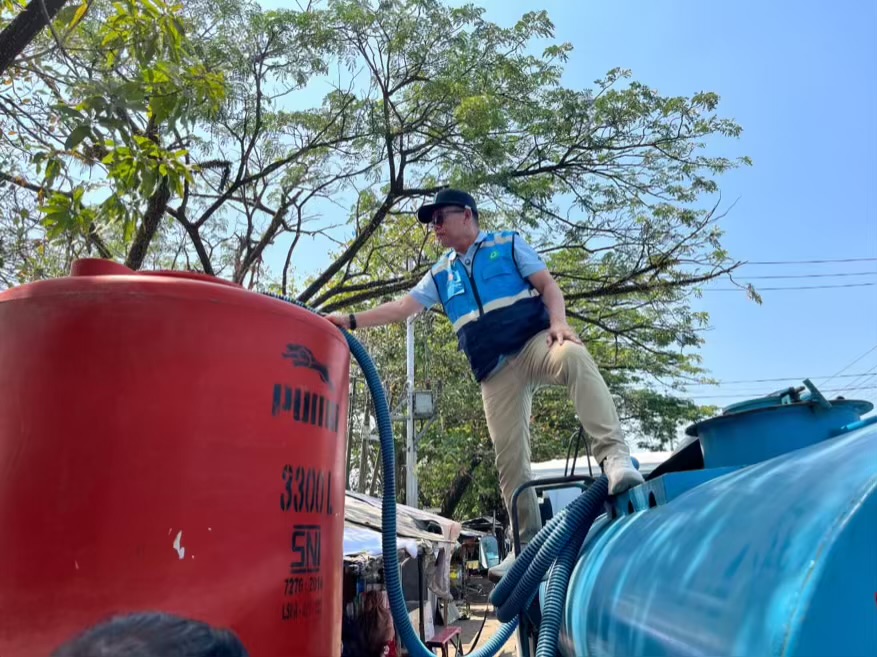 Wayah Sungai Makin Surut wan Banyu Laut Mengintai, Ini Jurus PAM Bandarmasih