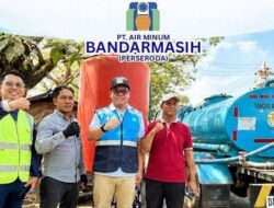 PT AM Bandarmasih Sebar Tandon Gratis wan Kerahkan 10 Mobil Tangki