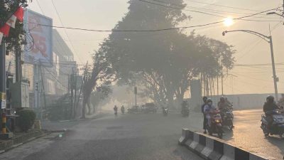 Kasus ISPA Banjarmasin Capai 2.451, Warga Diimbau Waspadai Kabut Asap