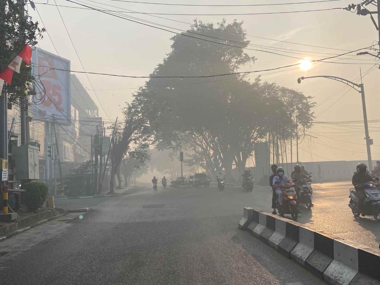 Kasus ISPA Banjarmasin Capai 2.451, Warga Diimbau Waspadai Kabut Asap